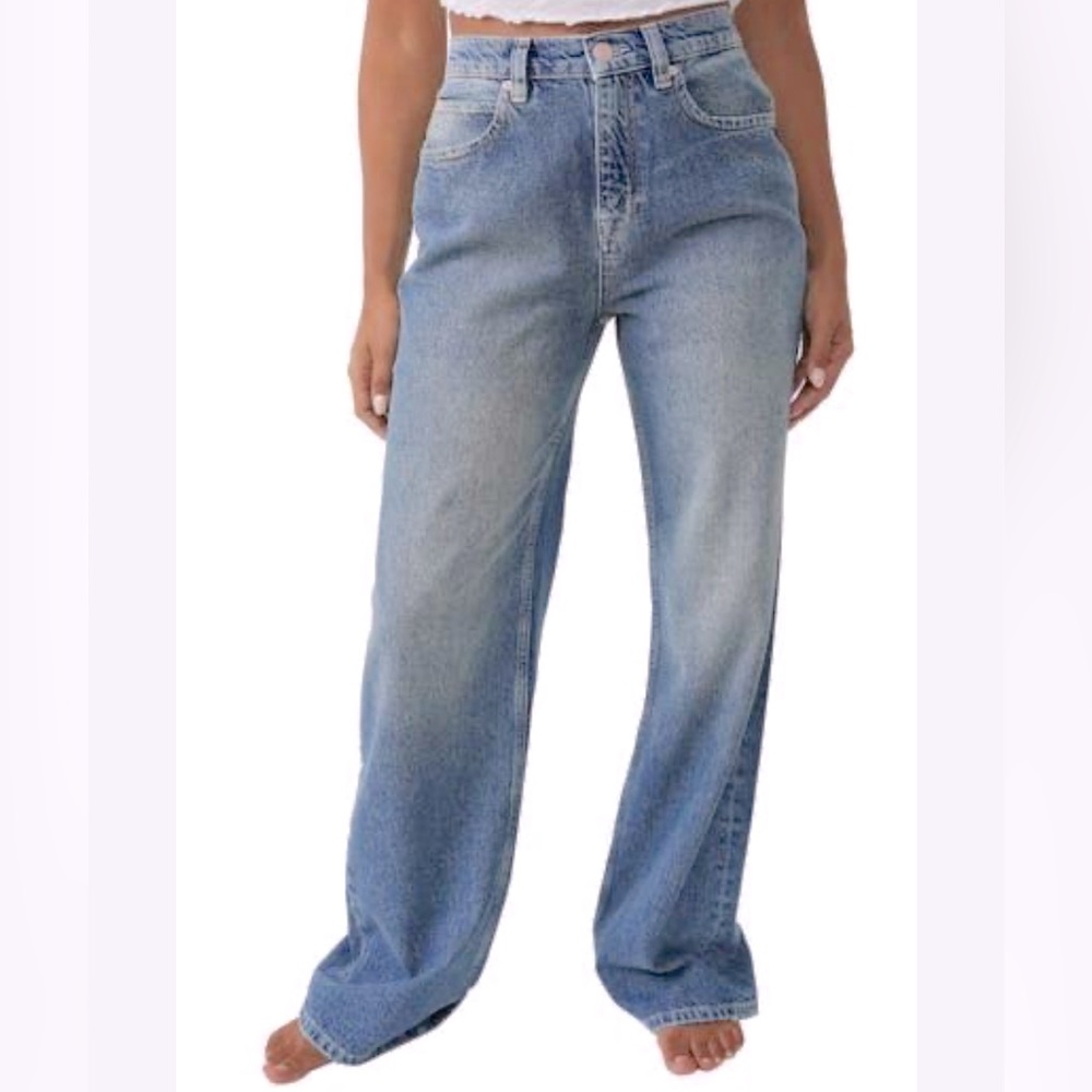 Free People We The Free Relaxed Flare Jeans